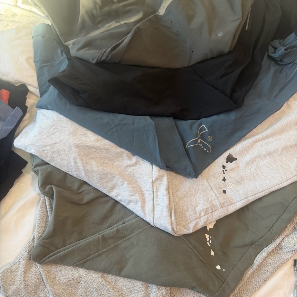 Lululemon Athletica Gray and Black Jacket Collection